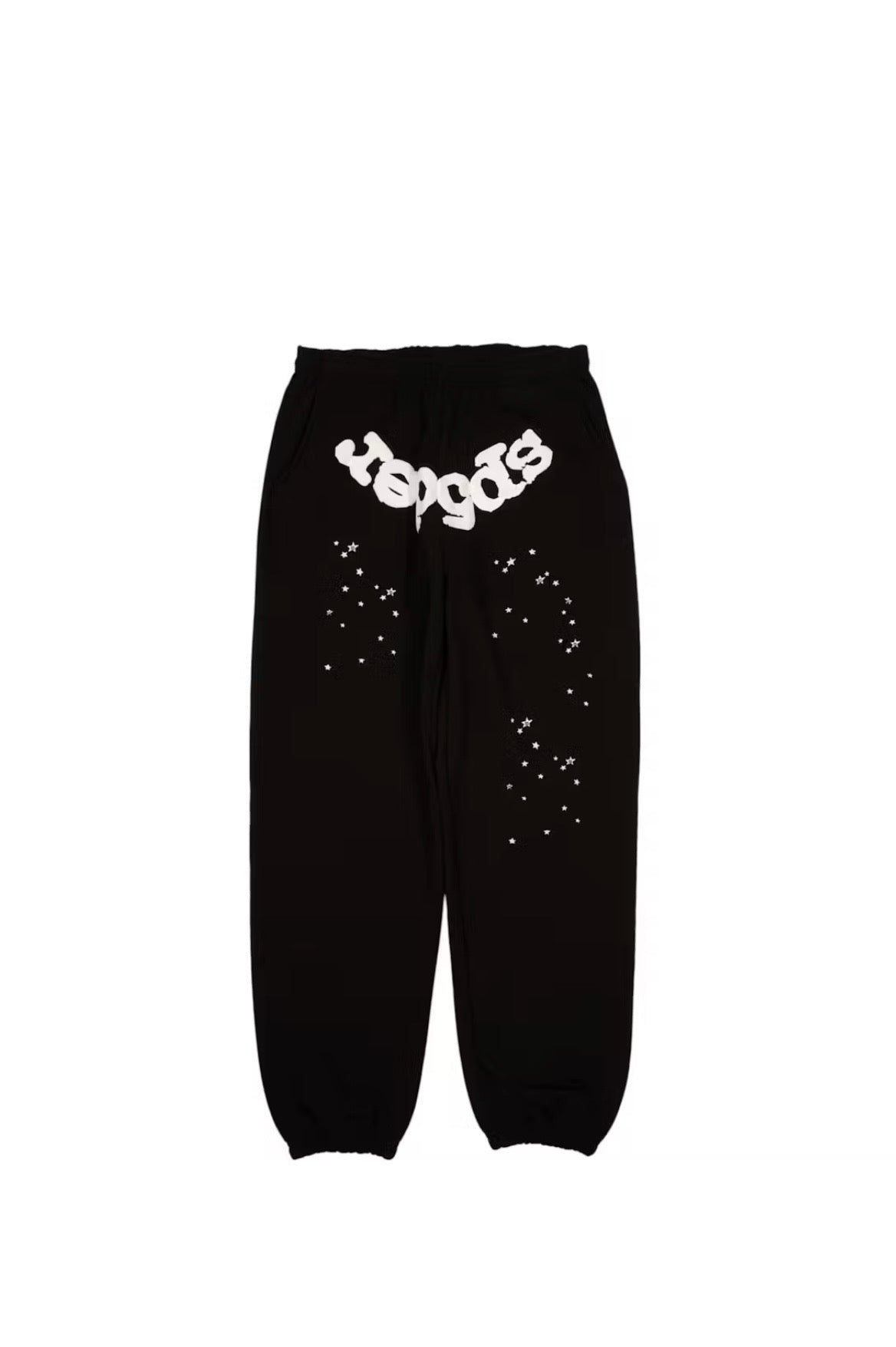 SP5DER PANTS - BLACK/WHITE