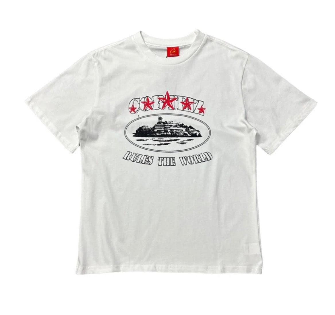 CORTEIZ "RULES THE WORLD" T SHIRT WHITE