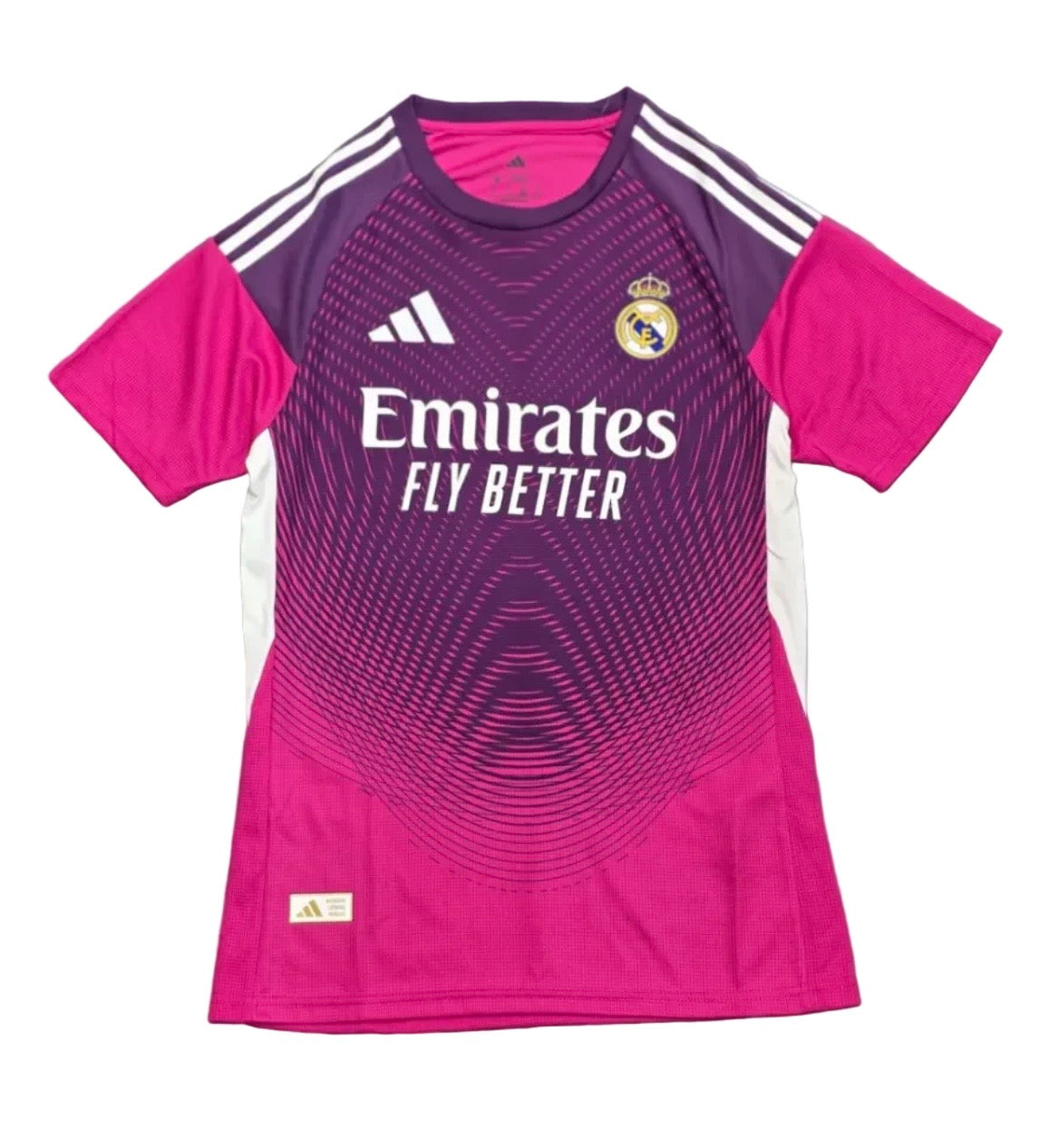 REAL MADRID FOOTBALL SHIRT - AWAY DARK PINK