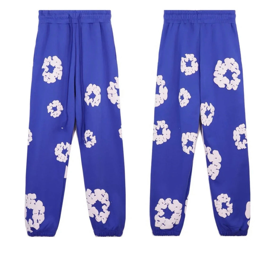 DENIM TEARS SWEATPANTS BLUE
