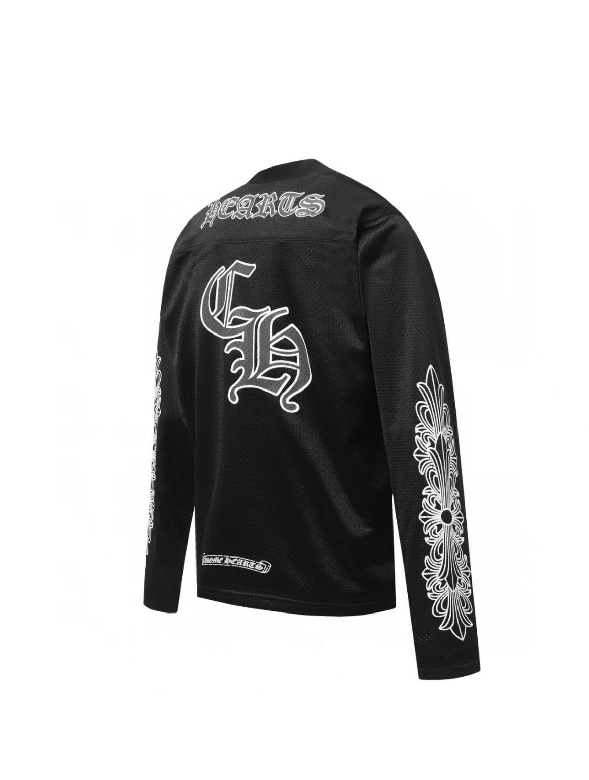 CHROME HEARTS JERSEY SHIRT - BLACK