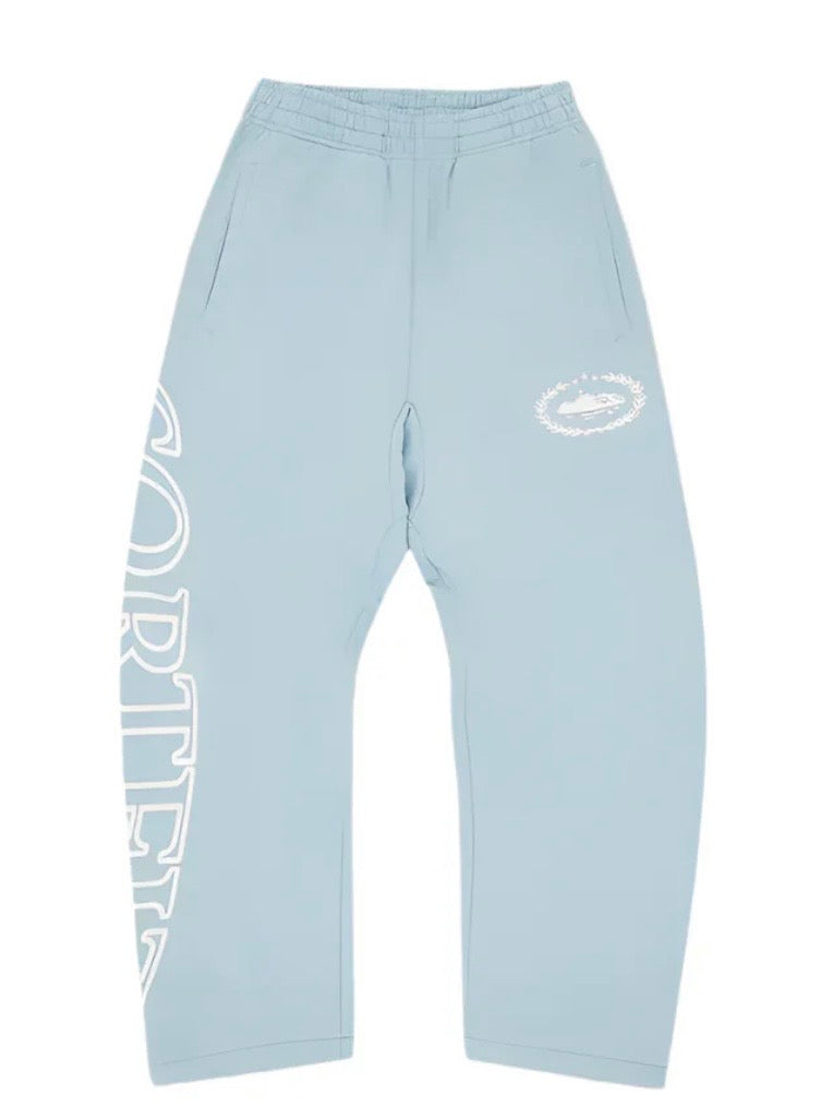 CORTEIZ SUPERIOR ROYALE ZIP JOGGER-BABY BLUE