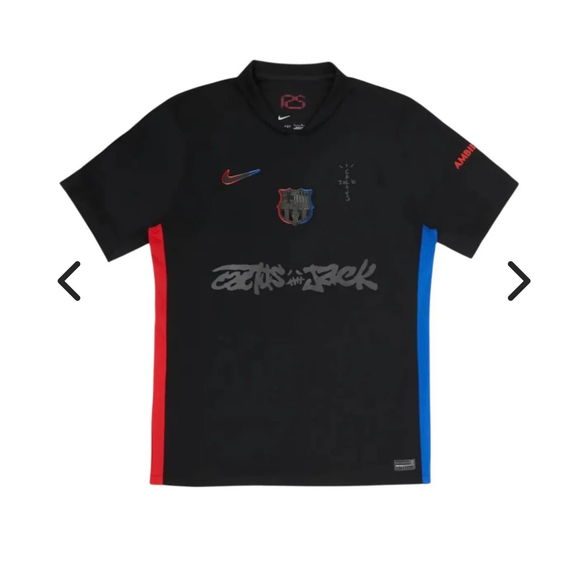 FC BARCELONA X TRAVIS SCOTT LIMITED EDITION AWAY JERSEY 24/25