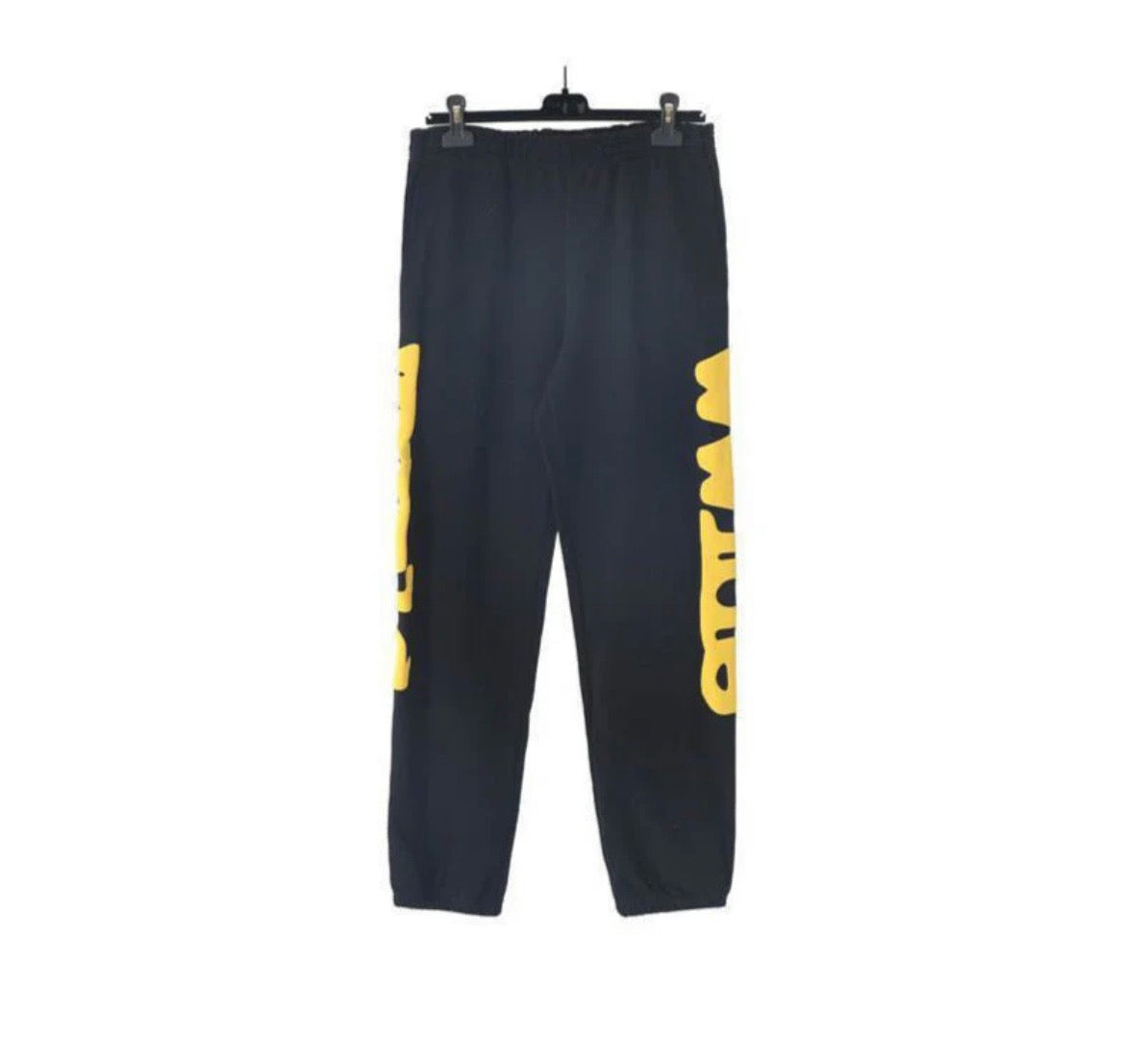 SP5DER BELUGA SWEATPANTS ONYX/YELLOW