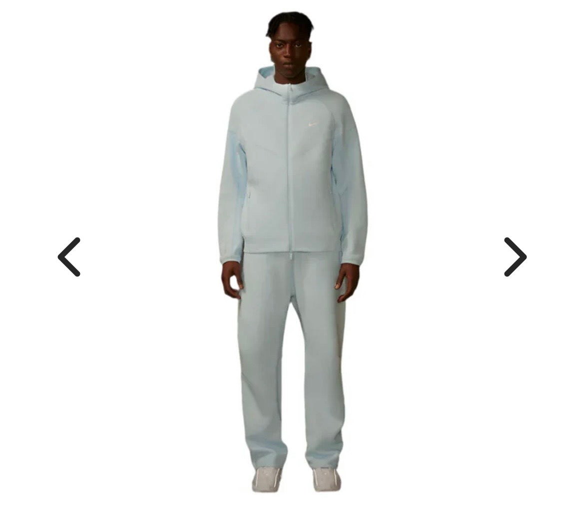 NOCTA TECH FLEECE FULL ZIP TRACKSUIT- BABY BLUE