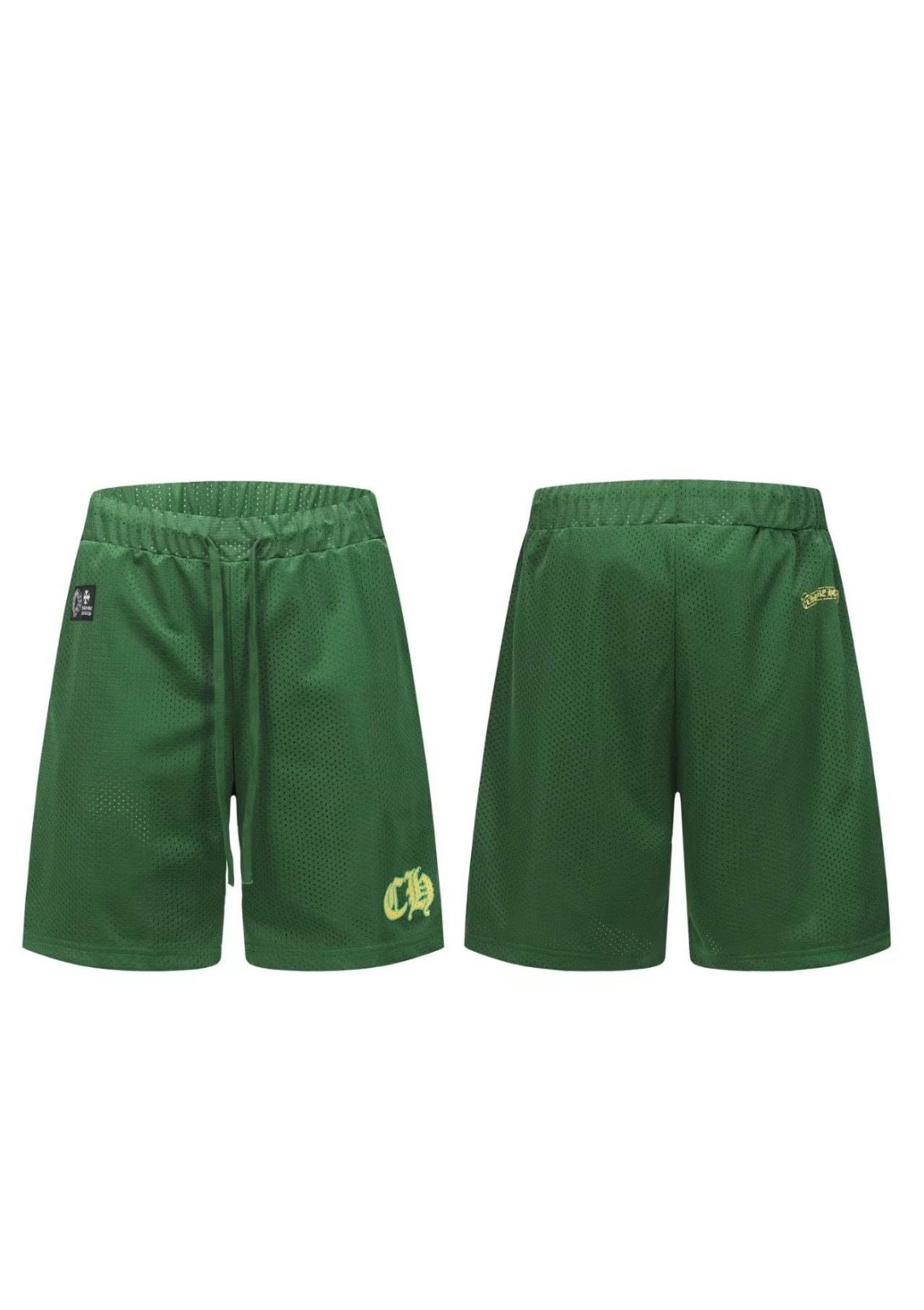 CHROME HEARTS JERSEY SHORTS - GREEN