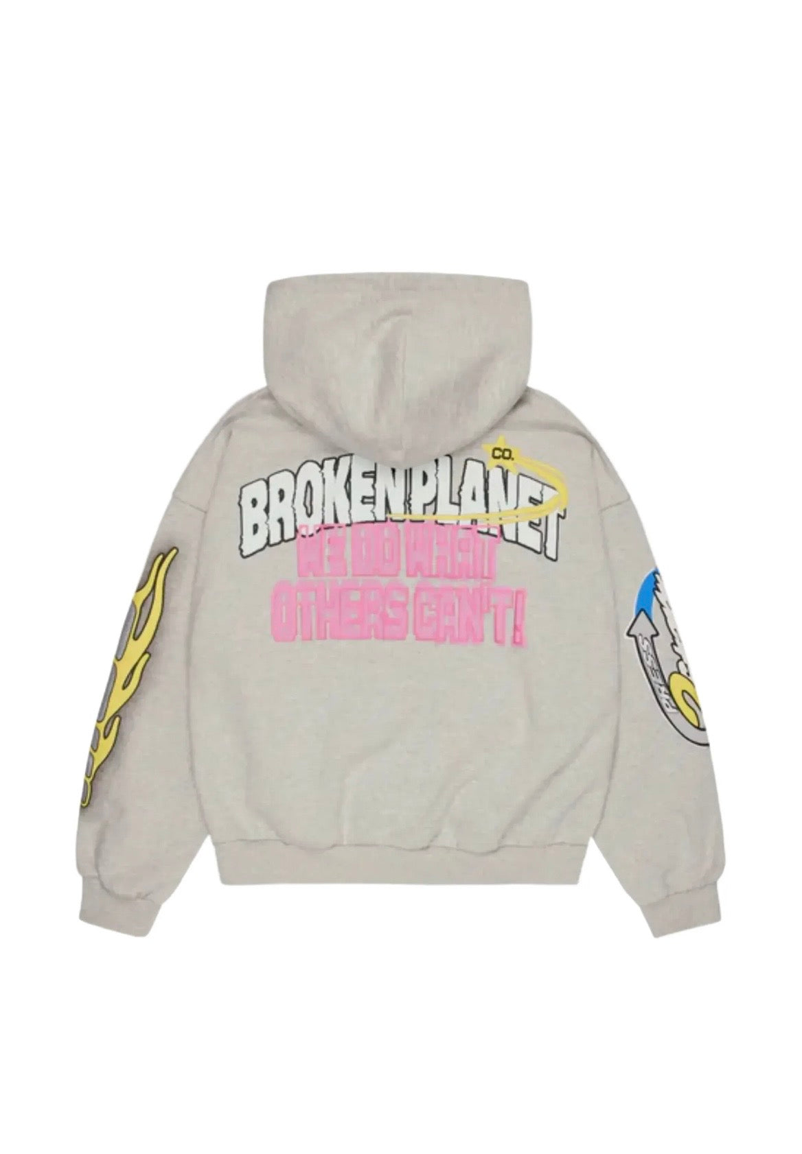BROKEN PLANET ZIP UP JACKET