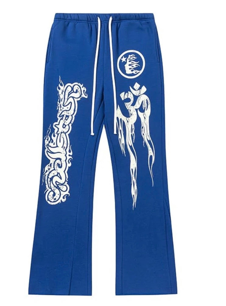 HELLSTAR YOGA JOGGERS -BLUE